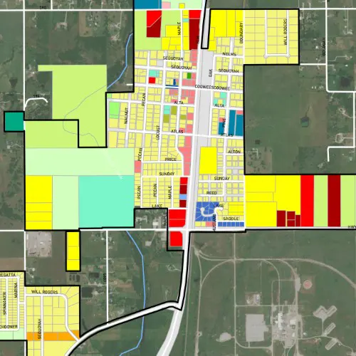 Town of Oologah Oklahoma Master Plan By TSW, Tulsa