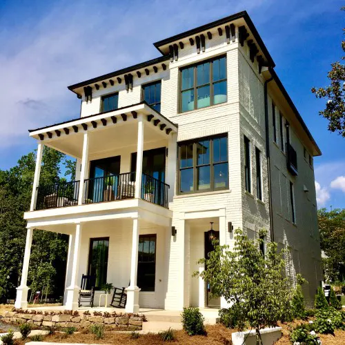 Villa Magnolia offers a sense of comfort & community where residents can enjoy their covered outdoor living spaces & engage with neighbors - TSW Planning Architecture Landscape Architecture, Atlanta