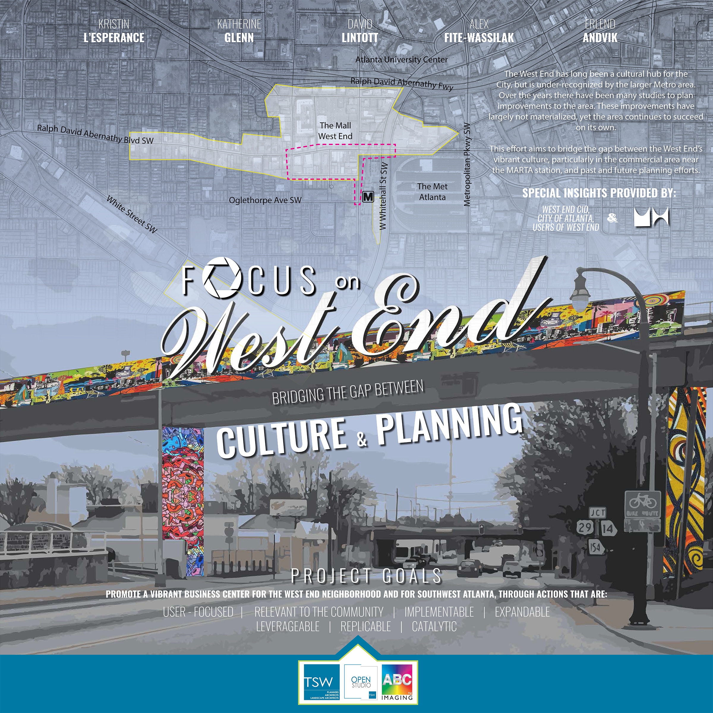 TSW's Open Studio is Next Week!- TSW Planning Architecture Landscape Architecture, Atlanta