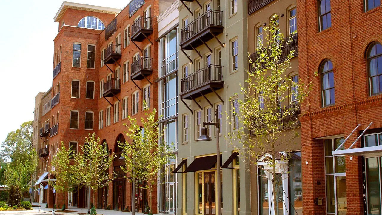 TSW DesignPortfolio: Woodstock Downtown Mixed-Use Building Planning, Architecture Landscape, Architecture