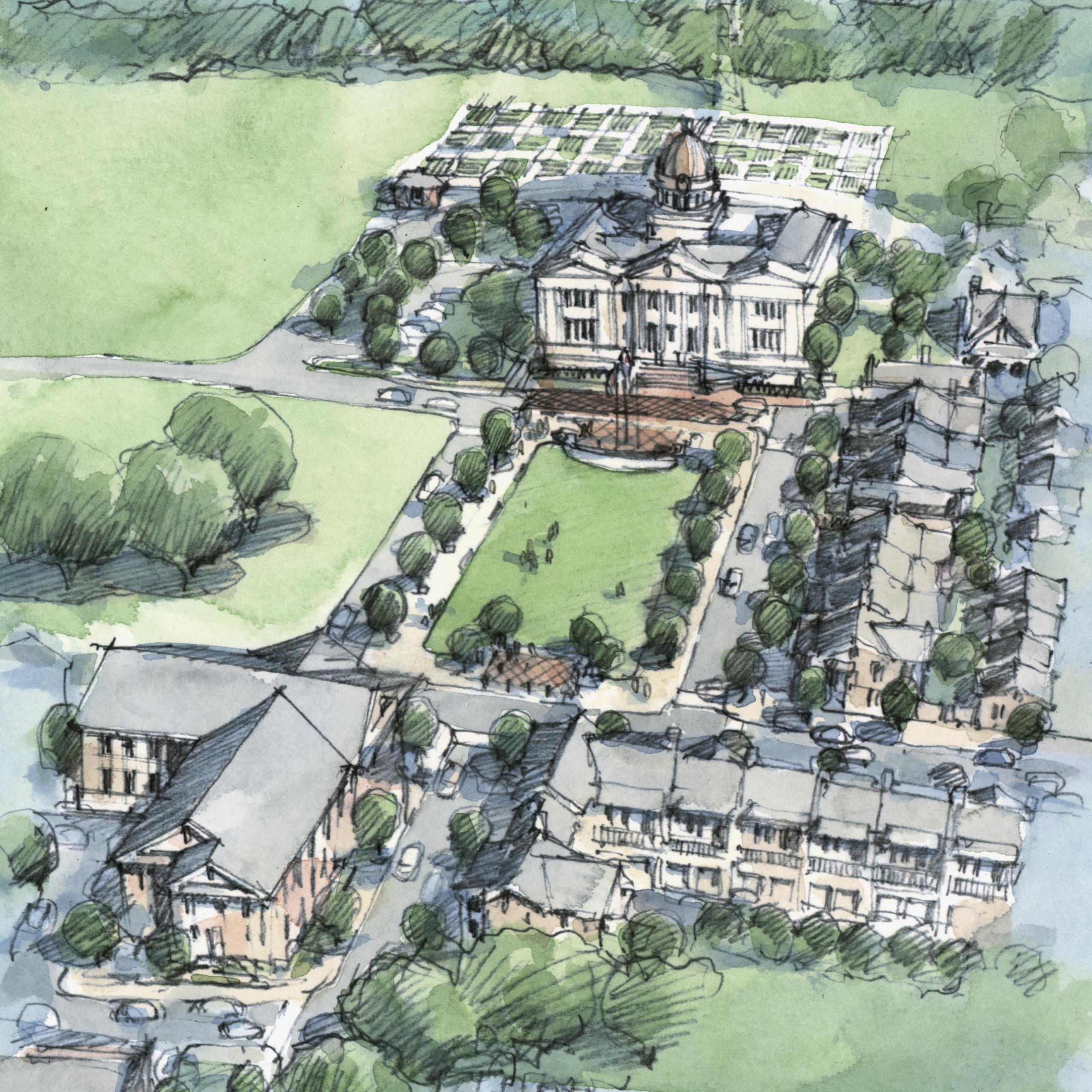 auburn-courthouse300color - TSW Planning Architecture Landscape Architecture, Atlanta
