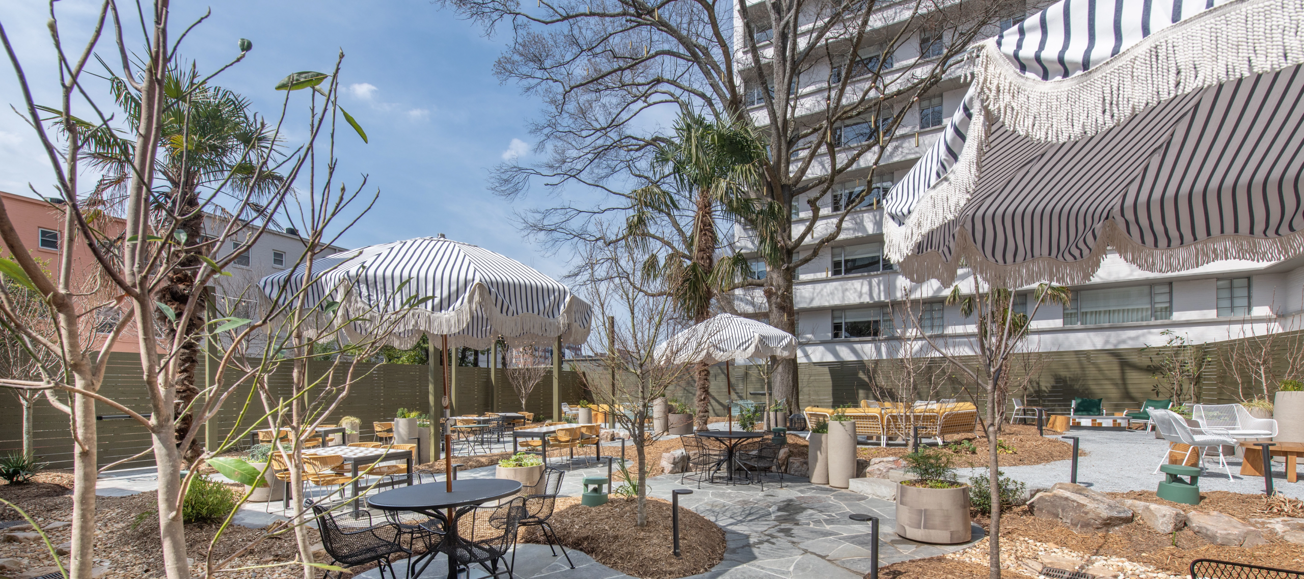 umbrellas The Kimpton Sylvan Hotel Award